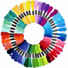 Picture of Embroidery Floss Rainbow Color 50 Skeins Per Pack Cross Stitch Threads Friendship Bracelets Floss Crafts Floss