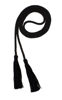 Picture of Graduation Honor Cord - Black - Every School Color Available - Made in USA - by Tassel Depot