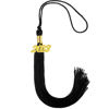 Picture of Graduation Tassel Academic Graduation Tassel with 2023 Year Charm Ceremonies Accessories for Graduates (Black)