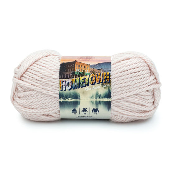 Picture of Lion Brand Yarn Hometown Yarn, Bulky Yarn, Yarn for Knitting and Crocheting, 1-Pack, Dillon Quartz