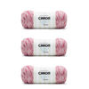 Picture of Caron Simply Soft Lipstick Speckle Yarn - 3 Pack of 141g/5oz - Acrylic - 4 Medium (Worsted) - 235 Yards - Knitting/Crochet