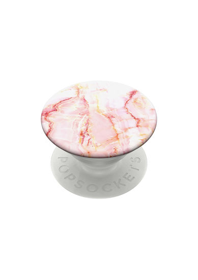 Picture of PopSockets: Phone Grip with Expanding Kickstand, Pop Socket for Phone - Rose Marble