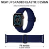 Picture of DaQin 3 Pack Elastic Band Compatible with Apple Watch Band 45mm 49mm 44mm 42mm 41mm 40mm 38mm, Stretchy Soft Nylon Weave Adjustable Sport Wristband for iWatch Ultra Series 8/7/6/5/4/3/2/1/SE Women Men