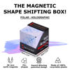 Picture of SHASHIBO Shape Shifting Box - Award-Winning, Patented Fidget Cube w/ 36 Rare Earth Magnets - Transforms Into Over 70 Shapes, Download Fun in Motion Toys Mobile App (Holographic - Polar)