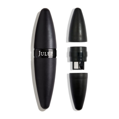 Picture of Julep Cosmetic Makeup Pencil Sharpener - Eyeliner, Lip Liner and Eyebrow Pencils - Compact Travel Friendly - Easy to Clean - Universal Sharpener for Wood and Plastic Pencils - German Made Steel