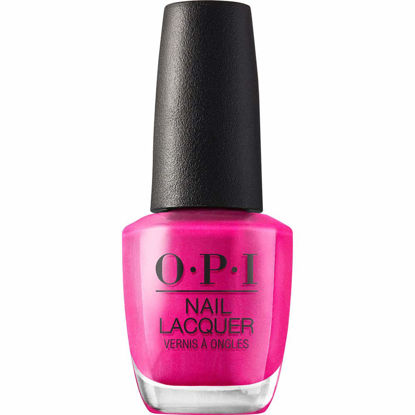 Picture of OPI Nail Lacquer, La Paz-itively Hot, Pink Nail Polish, 0.5 fl oz