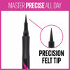 Picture of Maybelline New York Eyestudio Master Precise All Day Waterproof Liquid Eyeliner Makeup, Black, 1 Count