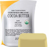 Picture of Mary Tylor Naturals Organic Cocoa Butter 1 lb - USDA Certified Raw Unrefined, Non-Deodorized, Rich In Antioxidants - for DIY Recipes, Lip Balms, Lotions, Creams, Stretch Marks