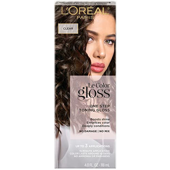 Picture of L’Oréal Paris Le Color One Step Toning Hair Gloss, Clear, 4 Ounce