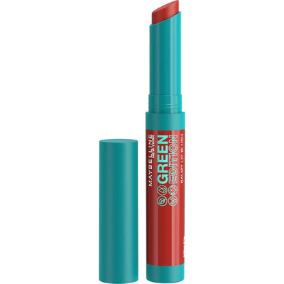 Picture of MAYBELLINE New York Green Edition Balmy Lip Blush, Formulated With Mango Oil, Sandalwood, Brick Red, 1 Count