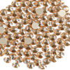 Picture of Beadsland 1440 Pieces Flat Back Crystal Rhinestones Round Gems,Golden Shadow,SS12,3.0-3.2mm