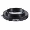 Picture of K&F Concept LM to NEX Adapter Compatible with Leica M Lens to Sony Alpha Nex E-Mount Camera Lens Mount Adapter