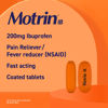 Picture of Motrin IB, Ibuprofen 200mg Tablets, Pain Reliever & Fever Reducer for Muscular Aches, Headache, Backache, Menstrual Cramps & Minor Arthritis Pain, NSAID, 225 Ct