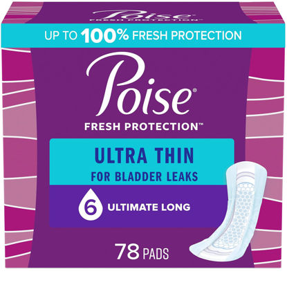 GetUSCart- Poise Pads Ultimate Absorbency Long, Case/90 (2 bags of 45)