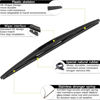 Picture of AUTOBOO 26"+20" Windshield Wipers with 14" Rear Wiper Blade Replacement for Subaru Tribeca 2014 2013 2012 2011 2010 2009 2008 /Subaru Tribeca B9 2006-2007-Original Factory Quality (Pack of 3)