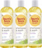 Picture of Burt's Bees Baby Lavender Shampoo & Wash Set, Tear Free Non Irritating Soap, Gentle Plant Based Formula, Pediatrician Tested, Calming - 12 oz (Pack of 3)