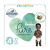 Picture of Diapers Size 4, 22 Count - Pampers Pure Protection Disposable Baby Diapers, Hypoallergenic and Unscented Protection, Jumbo Pack(Packaging and Prints May Vary)