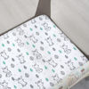 Picture of Pack and Play Sheets, 2 Mini Crib Stretchy n Playard Fitted Sheet, Compatible with Graco Play, Soft Breathable Material, Stars & Bunny