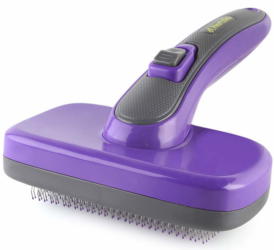 Shedding slicker clearance brush