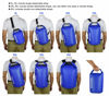 Picture of MARCHWAY Floating Waterproof Dry Bag 5L/10L/20L/30L/40L, Roll Top Sack Keeps Gear Dry for Kayaking, Rafting, Boating, Swimming, Camping, Hiking, Beach, Fishing (Dark Blue, 5L)