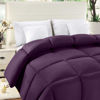 Picture of Utopia Bedding Comforter Duvet Insert - Quilted Comforter with Corner Tabs - Box Stitched Down Alternative Comforter (King, Plum/Purple)