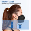 Picture of FGCCJP KN95 Face Mask 30pcs Disposable Face Masks Individual Packed Safety 5 Layers Breathable Cup Dust Masks Filtration>95% for Adults Men Women(Black)