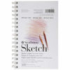 Picture of Strathmore 200 Series Sketchbook, Tape Bound Pad, 5.5x8.5 inches, 100 Sheets, White (50lb/74g)  - Artist Paper for Adults and Students - Graphite, Charcoal, Pencil, Colored Pencil