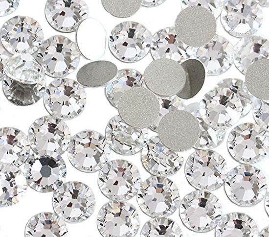 Picture of Jollin Crystal Flatback Rhinestones for Nail Art Glue Fix 1.4mm SS3(2880pcs)