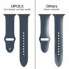 Picture of UPOLS Compatible with Apple Watch Band 38mm 42mm 40mm 44mm Sport Band, Silicone Sport Strap Replacement Bands Compatible for iWatch Series 4/3/2/1 S/M M/L