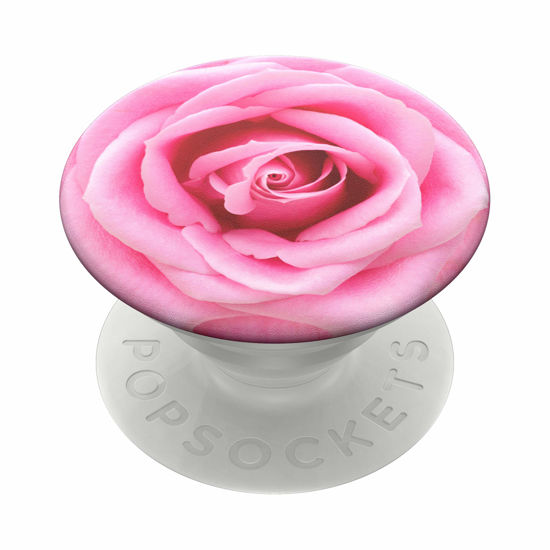 Picture of PopSockets: PopGrip with Swappable Top for Phones and Tablets - Rose All Day