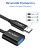 Picture of JSAUX USB C to USB Adapter [2 Pack], USB Type C Male to USB 3.0 Female OTG Cable Thunderbolt3 to USB Adapter Compatible with MacBook Pro/Air 2019 2018 2017, Galaxy S20 S20+ Ultra Note 10 S9 S8-Black