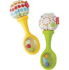 Picture of Fisher-Price Baby Toys Rattle ‘n Rock Maracas, Set of 2 Soft Musical Instruments for Infants 3+ Months, Green & Yellow