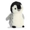 Picture of Aurora® Adorable Mini Flopsie™ Pippin Penguin™ Stuffed Animal - Playful Ease - Timeless Companions - Gray 8 Inches