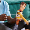 Picture of Disney Store Official Woody Interactive Talking Action Figure from Toy Story 4, 15 Inches, Features 10+ English Phrases, Interacts with Other Figures, Removable Hat, Ages 3+