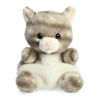 Picture of Aurora® Adorable Palm Pals™ Silver Kitty™ Stuffed Animal - Pocket-Sized Fun - On-The-Go Play - Gray 5 Inches