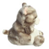 Picture of Aurora® Adorable Palm Pals™ Silver Kitty™ Stuffed Animal - Pocket-Sized Fun - On-The-Go Play - Gray 5 Inches