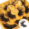 Picture of Lashes Mink False Eyelashes Fluffy Wispy Eye Lashes 20MM Long Thick Dramatic Volume Fake Lashes by Focipeysa