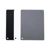 Picture of JJC 4" x 5.2" PVC White Balance Card Set for Achieving Perfect Color Balance in Your Photos - Including an 18% Neutral Grey Card, a White Card and a Black Card