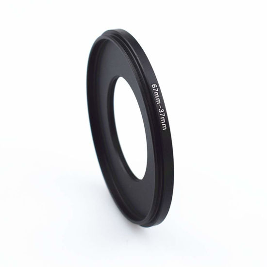 Picture of 67mm to 37mm /67mm-37mm Step-Down Ring Filter Adapter for All Brands UV,ND,CPL,Metal Step-Down Ring Adapter