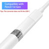 Picture of Hiicopa Charger Adapter Compatible with Apple Pencil 1st Generation, Female to Female Charging Connector for iPad Pen 1st Gen - 2 Pack