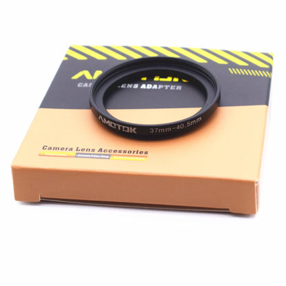 Picture of 37mm Lens to 40.5mm Camera Lens Adapter,37mm to 40.5mm Filter Step up Ring Adapter Ring,Compatible All 40.5mm Filter Accessory