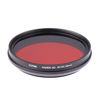 Picture of Foto4easy 62mm Infared Filter,Adjustable 530nm to 750nm Infrared X-Ray IR Filter for DSLR Camera Lens