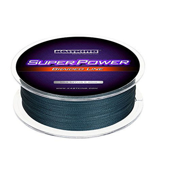 Picture of KastKing SuperPower Braided Fishing Line,Low-Vis Gray,15 LB ,327 Yds