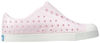 Picture of Native Shoes, Jefferson Child, Kids Lightweight Sneaker, Milk Pink/Shell White, 5 M US Big Kid