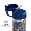 Picture of THERMOS FUNTAINER 12 Ounce Stainless Steel Vacuum Insulated Kids Straw Bottle, Thor