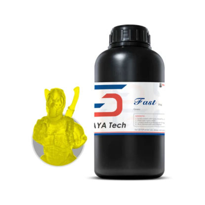 Picture of Siraya Tech Fast ABS-Like 3D Printer Resin 405nm UV-Curing Non-Brittle High Precision 3D Printing Liquid Standard Photopolymer Resin for LCD DLP 3D Printing 8K Capable(Green, 1kg)