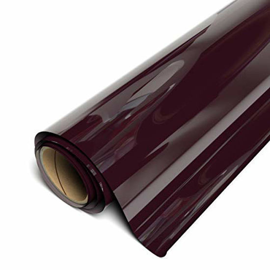 Picture of Siser EasyWeed Heat Transfer Vinyl 11.8" x 3ft Roll (Maroon) Compatible with Siser Romeo/Juliet & Other Professional or Craft Cutters - Layerable - CPSIA Certified