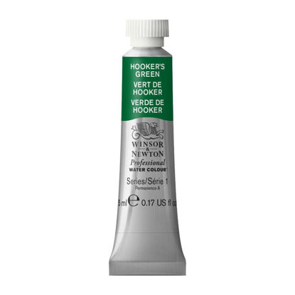 Picture of Winsor & Newton Professional Watercolor, 5ml (0.17-oz) Tube, Hooker's Green