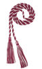 Picture of Graduation Honor Cord - Maroon/Natural - Every School Color Available - Made in USA - by Tassel Depot