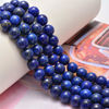 Picture of NCB 100PCS 8mm Natural Lapis Lazuli Beads Gemstone Round Loose Stone Beads Spacer Beads for Jewelry Making with Crystal Stretch Cord (Lapis Lazuli, 8mm 100Beads)